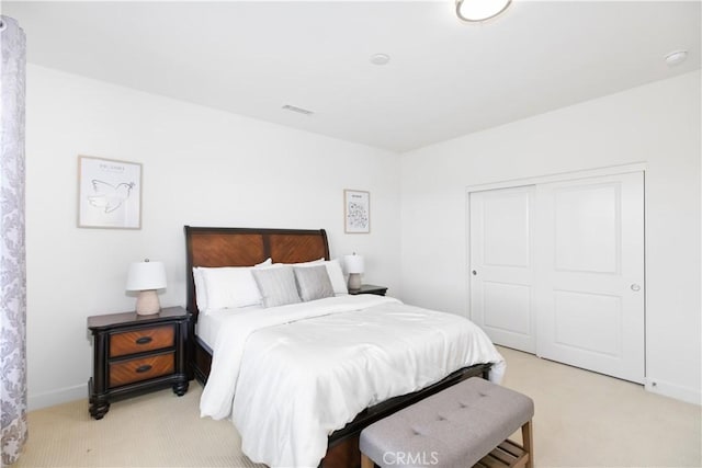 1278 Inspiration, West Covina, CA 91791 - bedroom with light carpet and a closet