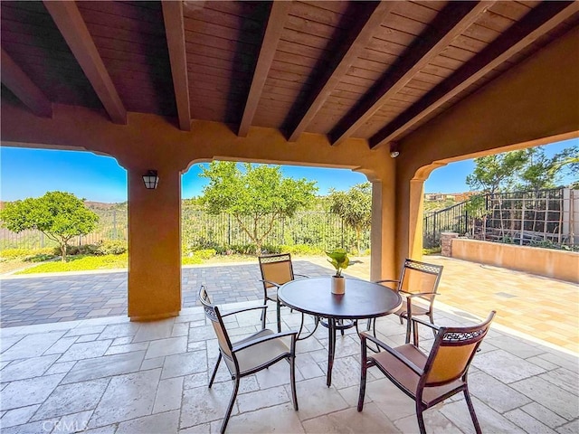 1278 Inspiration, West Covina, CA 91791 - fenced backyard with a patio and outdoor dining space