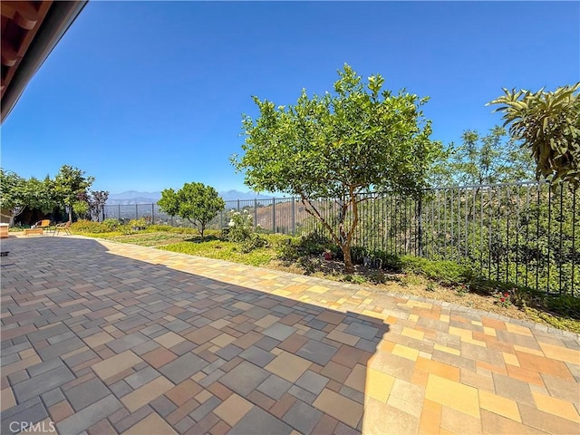1278 Inspiration, West Covina, CA 91791 - fenced backyard with a patio and a mountain view