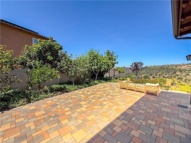 1278 Inspiration, West Covina, CA 91791 - fenced backyard with a patio area