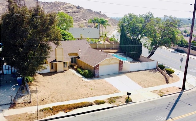 7707 Bolton Ave, Riverside, CA 92503 - view of subject property featuring mountains
