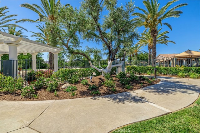 23785 Western Cedar Ct, Valencia, CA 91354 - view of community featuring a pergola