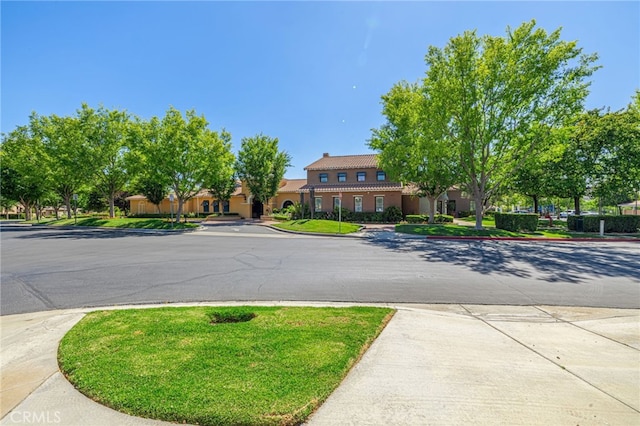 23785 Western Cedar Ct, Valencia, CA 91354 - view of road with sidewalks and curbs