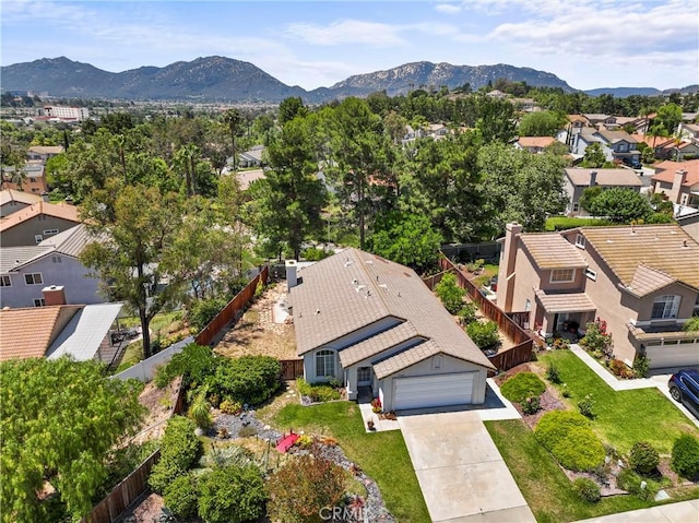 31941 Via Tafalla, Temecula, CA 92592 - aerial view of residential area featuring a mountain backdrop