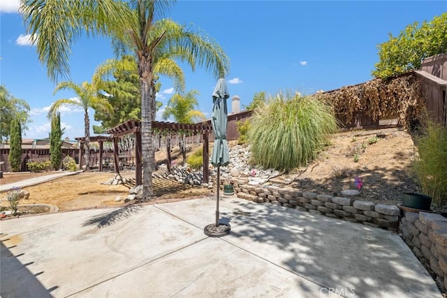 34722 Fairport Way, Yucaipa, CA 92399 - fenced backyard featuring a patio