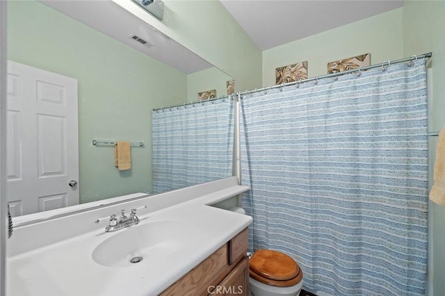 34722 Fairport Way, Yucaipa, CA 92399 - full bathroom with vanity and a shower with curtain