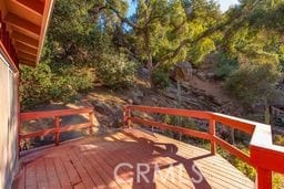 1097 Katherine Rd, Simi Valley, CA 93063 - view of wooden deck