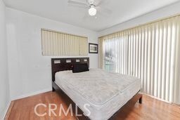 1097 Katherine Rd, Simi Valley, CA 93063 - bedroom with wood finished floors and ceiling fan