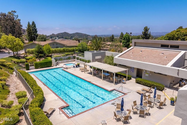 6357 Irena Ave, Camarillo, CA 93012 - community pool with a patio and a hot tub