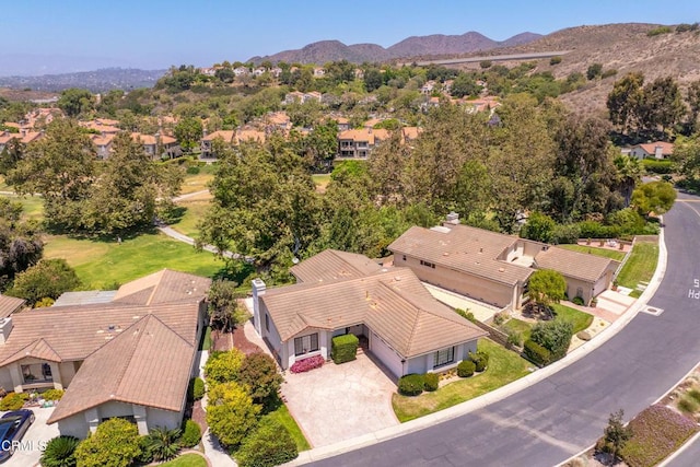 6357 Irena Ave, Camarillo, CA 93012 - aerial view of residential area with a mountain backdrop