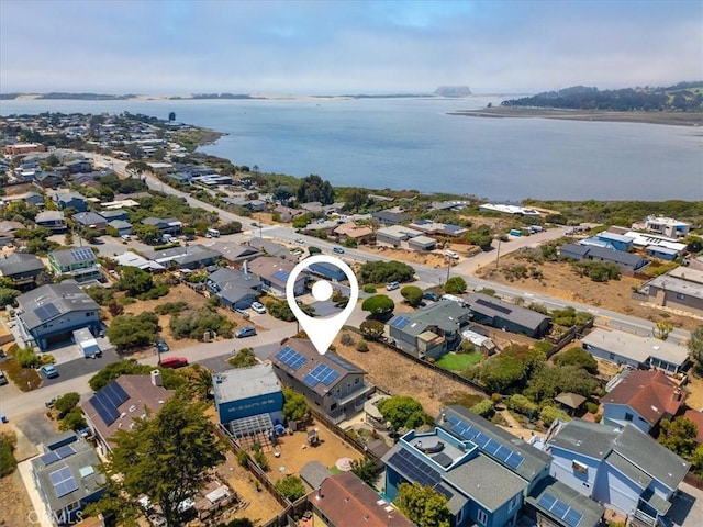 1232 10th St, Los Osos, CA 93402 - aerial view of residential area featuring a large body of water