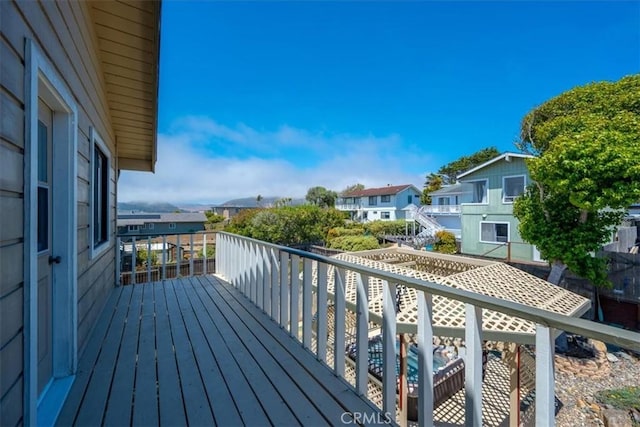 1232 10th St, Los Osos, CA 93402 - deck featuring a residential view