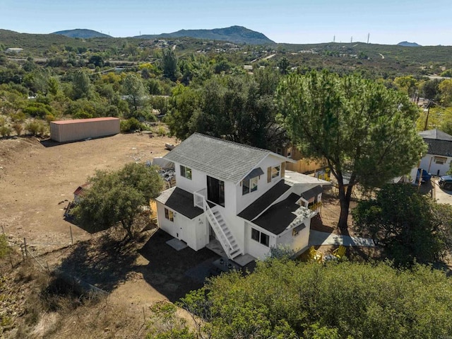 1298 Willowside, Alpine, CA 91901 - view of subject property with a mountain backdrop