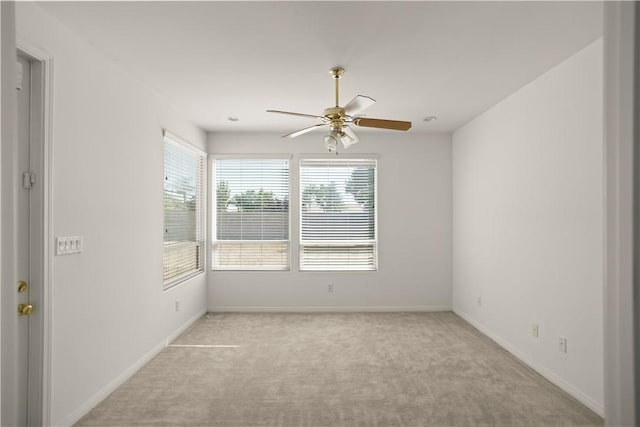 10527 Rose River Falls Ave, Bakersfield, CA 93312 - unfurnished room featuring light carpet and a ceiling fan