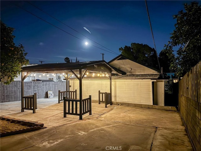 4021 York Blvd, Glassell Park, CA 90065 - view of garage at night