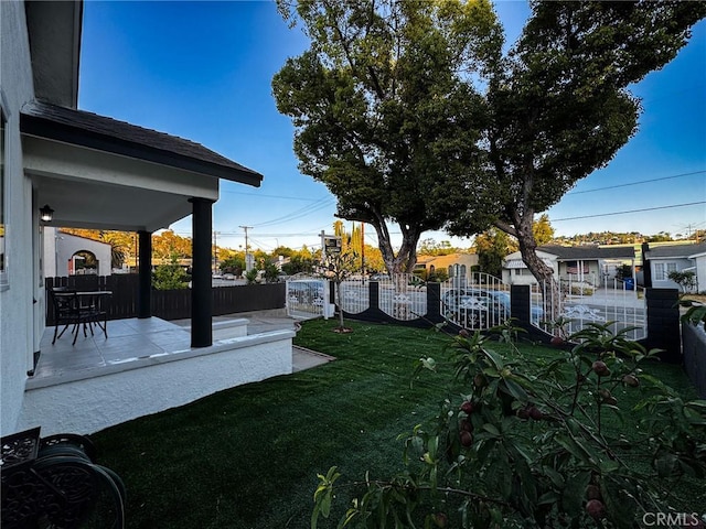 4021 York Blvd, Glassell Park, CA 90065 - fenced yard featuring covered porch