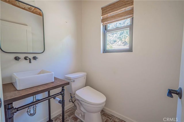 29701 Jackson St, Castaic, CA 91384 - half bathroom with toilet and baseboards