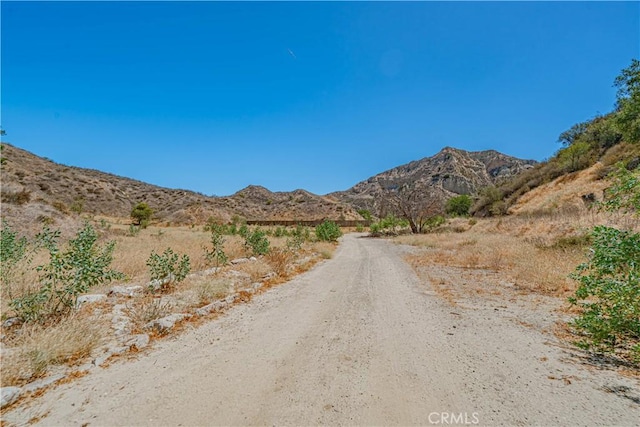 29701 Jackson St, Castaic, CA 91384 - view of dirt / gravel road with a mountain view