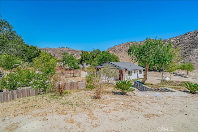29701 Jackson St, Castaic, CA 91384 - view of yard featuring a mountain view