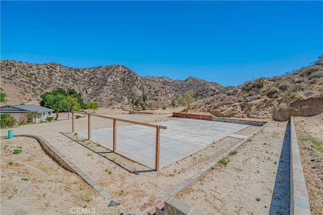 29701 Jackson St, Castaic, CA 91384 - view of yard featuring a patio area and a mountain view
