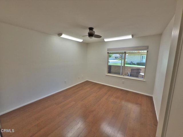 37134 Village 37, Camarillo, CA 93012 - empty room featuring a ceiling fan and dark wood-type flooring