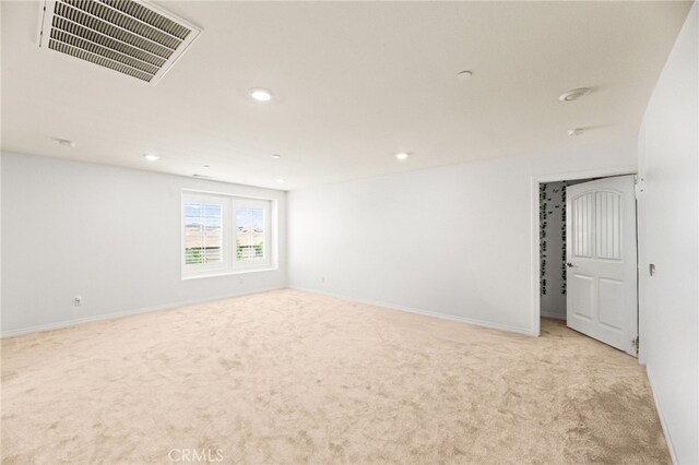 27555 Mountainside St, Menifee, CA 92584 - spare room with light colored carpet and recessed lighting