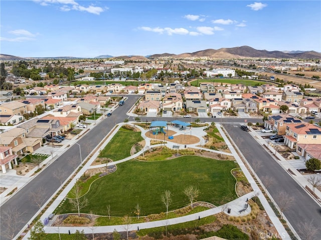 27555 Mountainside St, Menifee, CA 92584 - aerial view of residential area with a mountain backdrop