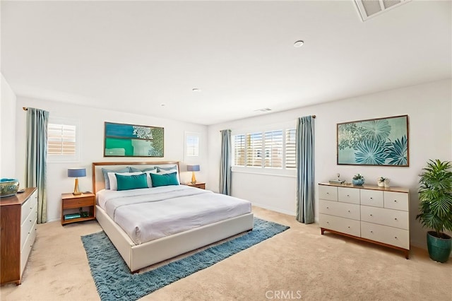 27555 Mountainside St, Menifee, CA 92584 - bedroom with light colored carpet and multiple windows