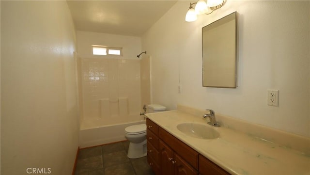 16141 Jessie St, Lower Lake, CA 95457 - bathroom featuring vanity,  shower combination, and tile patterned floors