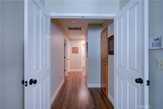 1320 Fairway Dr, Atwater, CA 95301 - hall featuring dark wood-style floors and baseboards