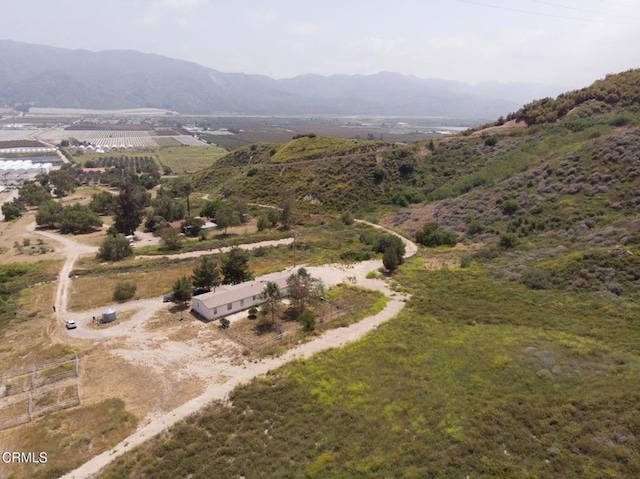 3629 Center St, Piru, CA 93040 - drone / aerial view of a mountainous background