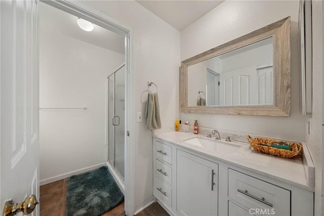4742 Pauline Pl, Kelseyville, CA 95451 - bathroom with vanity and a stall shower