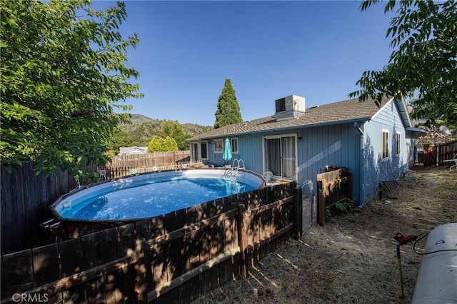 4742 Pauline Pl, Kelseyville, CA 95451 - view of pool featuring a fenced backyard and a mountain view