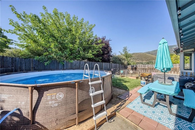 4742 Pauline Pl, Kelseyville, CA 95451 - view of swimming pool with a fenced backyard and a patio