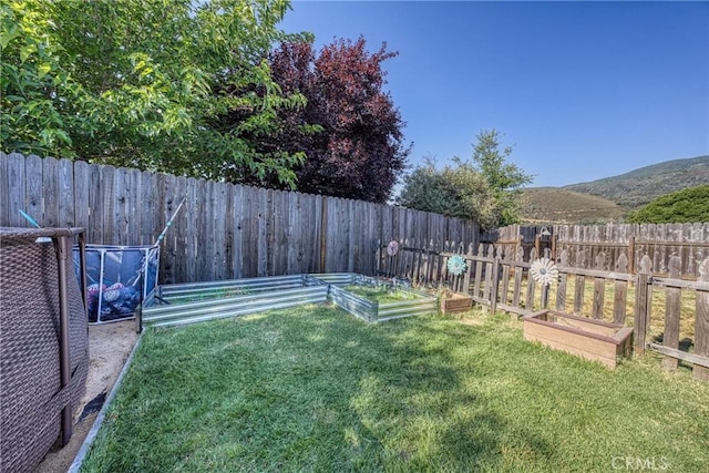 4742 Pauline Pl, Kelseyville, CA 95451 - fenced backyard with a garden