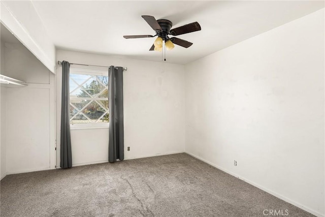 473 W Roberta Ave, Fullerton, CA 92832 - unfurnished bedroom with carpet, a closet, and ceiling fan