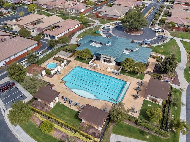 2757 Traditions, Paso Robles, CA 93446 - aerial overview of property's location with nearby suburban area