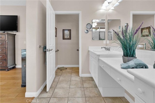 2757 Traditions, Paso Robles, CA 93446 - bathroom with double vanity and baseboards