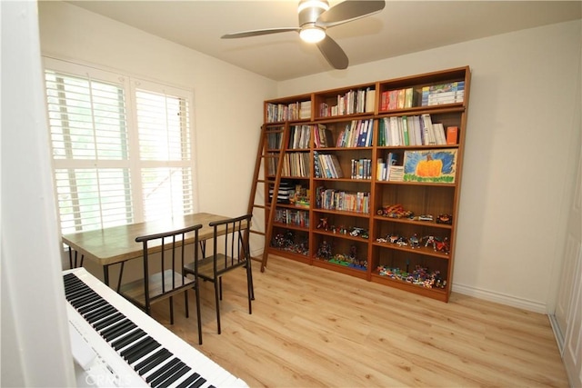 800 Via Colinas, Westlake Village, CA 91362 - dining space with wood finished floors and ceiling fan
