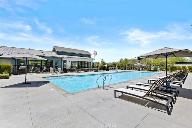 4408 S Grant Paseo, Ontario, CA 91762 - community pool featuring a patio