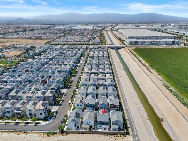 4408 S Grant Paseo, Ontario, CA 91762 - drone / aerial view of a mountain backdrop and nearby beach