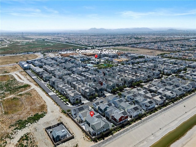 4408 S Grant Paseo, Ontario, CA 91762 - aerial view of residential area featuring a mountain backdrop