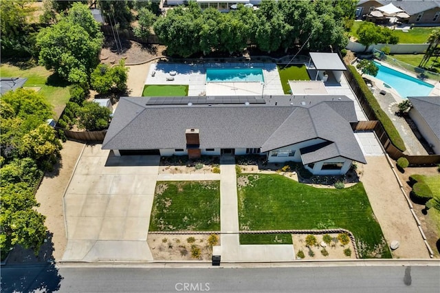 406 Eucalyptus Dr, Redlands, CA 92373 - view of subject property with a pool area
