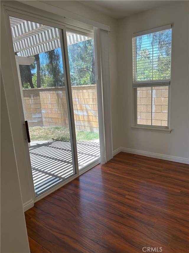 39877 Worthington Pl, Temecula, CA 92591 - spare room with wood finished floors and baseboards