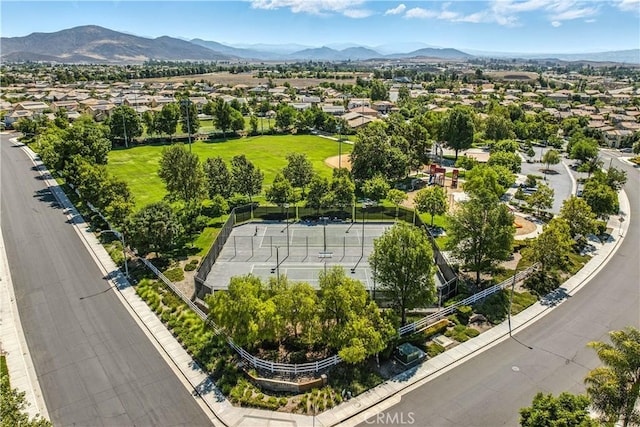 37398 Paseo Violeta Unit 75, Murrieta, CA 92563 - aerial perspective of suburban area with a mountain backdrop
