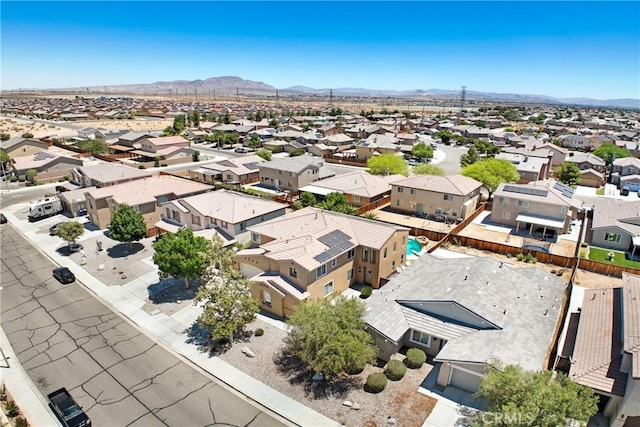 15247 Bandera Way, Victorville, CA 92394 - aerial perspective of suburban area with a mountain backdrop