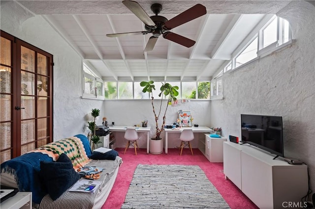 5022 E Broadway, Long Beach, CA 90803 - sunroom featuring french doors and healthy amount of natural light