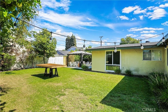 1305 W Beverly Dr, Orange, CA 92868 - view of yard featuring a gazebo