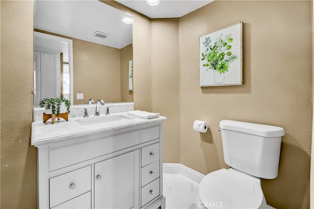 24676 Vista Cerritos, Calabasas, CA 91302 - bathroom featuring vanity and a textured wall
