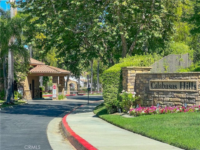 24676 Vista Cerritos, Calabasas, CA 91302 - view of community sign